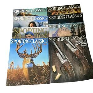 Sporting Classics Lot of 8 Magazines‎ 2020-2022 Hunting Wildlife Outdoors